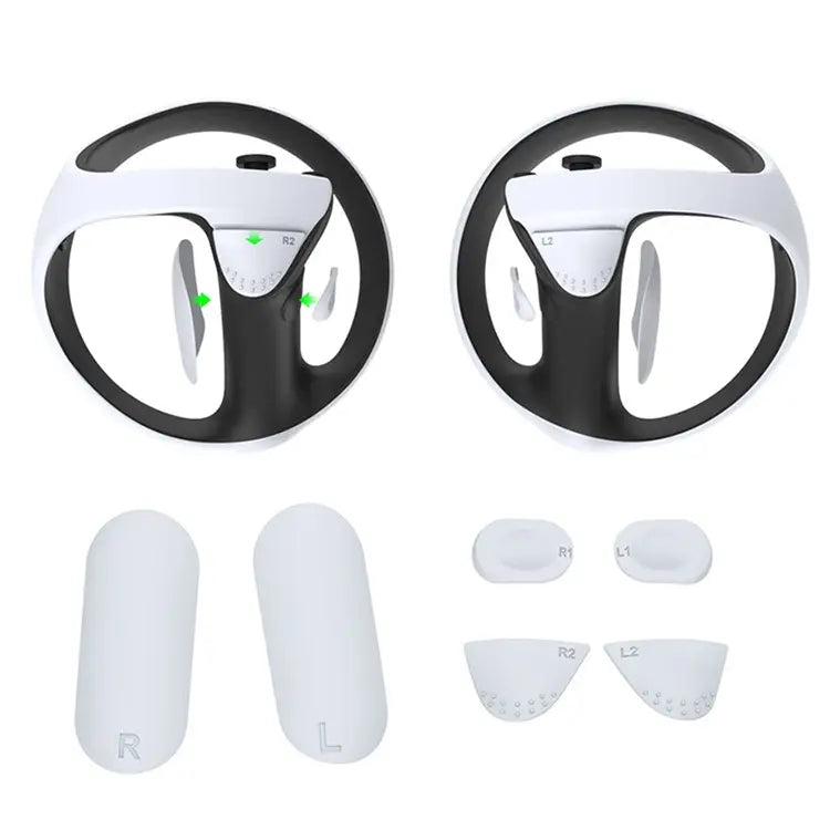 PS VR2 Handle Sleeves Controller Skin Grip Silicone Protective Pad Cover Set - Polar Tech Australia