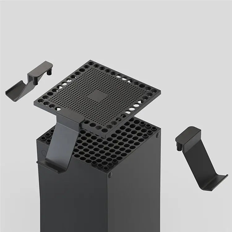 Load image into Gallery viewer, Xbox Series X Host Multifunction Heat Dissipation Dust Cover Game Controller Hanger Headphone Holder Bracket - Polar Tech Australia