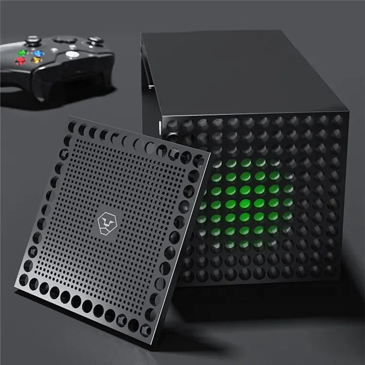 Load image into Gallery viewer, Xbox Series X Host Multifunction Heat Dissipation Dust Cover Game Controller Hanger Headphone Holder Bracket - Polar Tech Australia