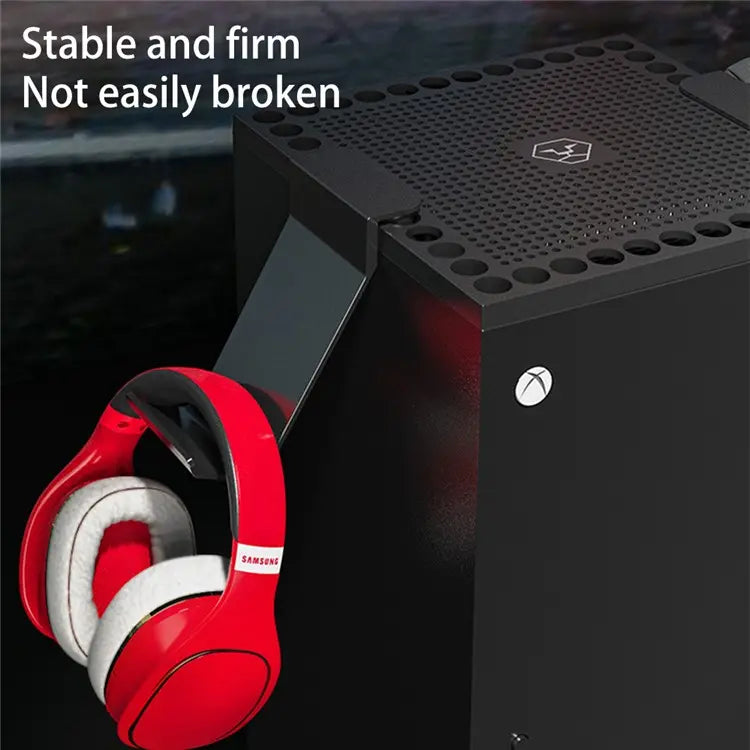 Load image into Gallery viewer, Xbox Series X Host Multifunction Heat Dissipation Dust Cover Game Controller Hanger Headphone Holder Bracket - Polar Tech Australia