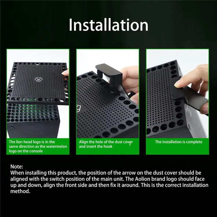 Load image into Gallery viewer, Xbox Series X Host Multifunction Heat Dissipation Dust Cover Game Controller Hanger Headphone Holder Bracket - Polar Tech Australia