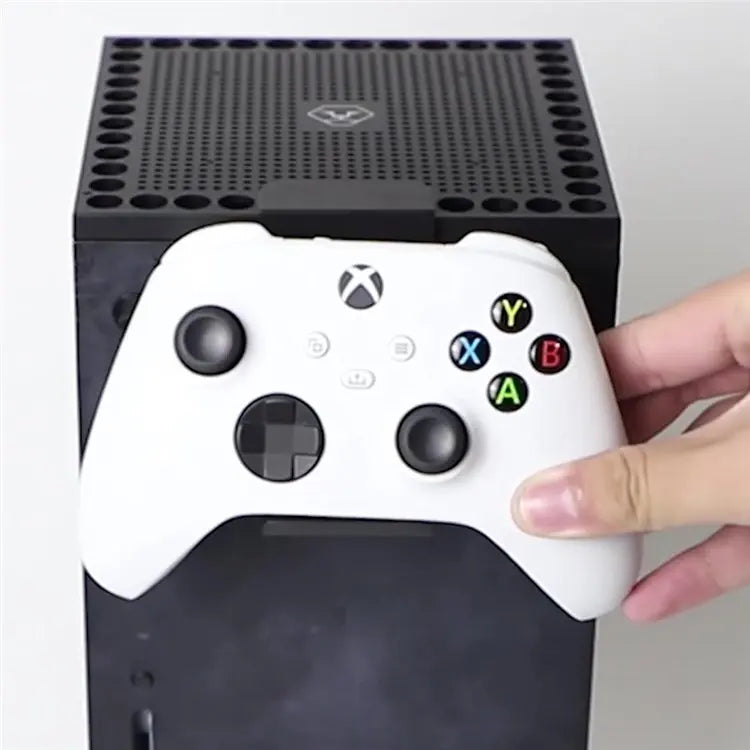 Load image into Gallery viewer, Xbox Series X Host Multifunction Heat Dissipation Dust Cover Game Controller Hanger Headphone Holder Bracket - Polar Tech Australia