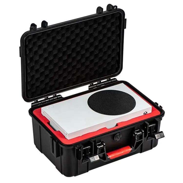 Load image into Gallery viewer, Xbox Series S Portable Heavy Duty Anti-Shock Storage Box Waterproof Carrying Box Suitcase - Polar Tech Australia