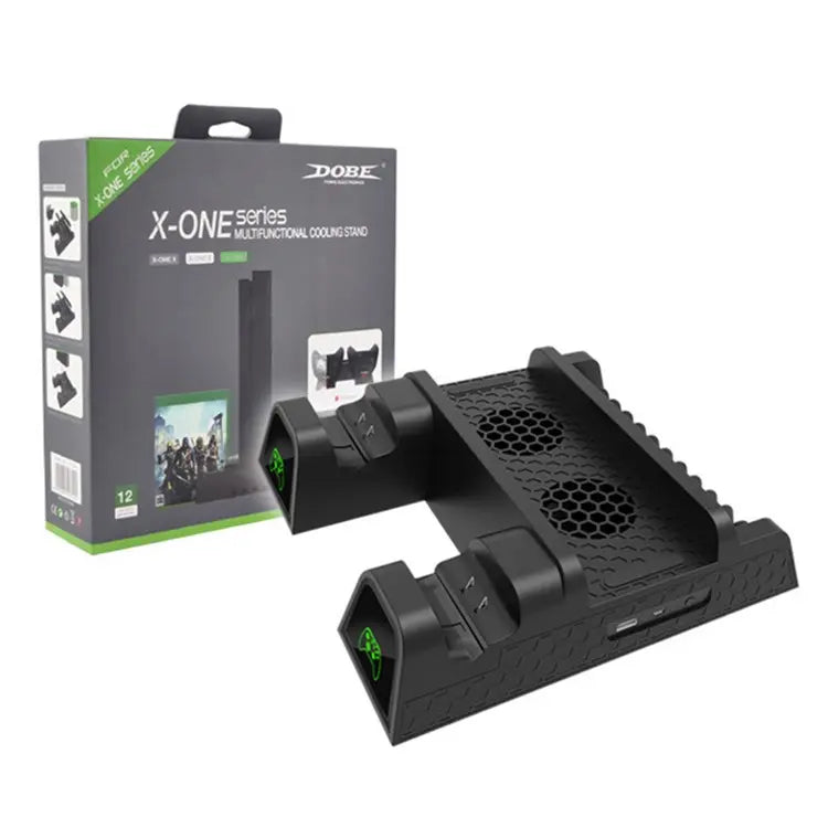 Load image into Gallery viewer, Xbox One X / S Cooling Stand with Dual Controller Charging Dock - Polar Tech Australia