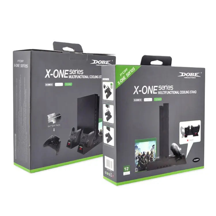 Load image into Gallery viewer, Xbox One X / S Cooling Stand with Dual Controller Charging Dock - Polar Tech Australia
