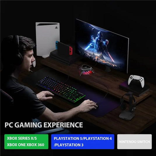 Aimzenix XBox Switch PS5 Keyboard Mouse Adapter Converter - Polar Tech Australia