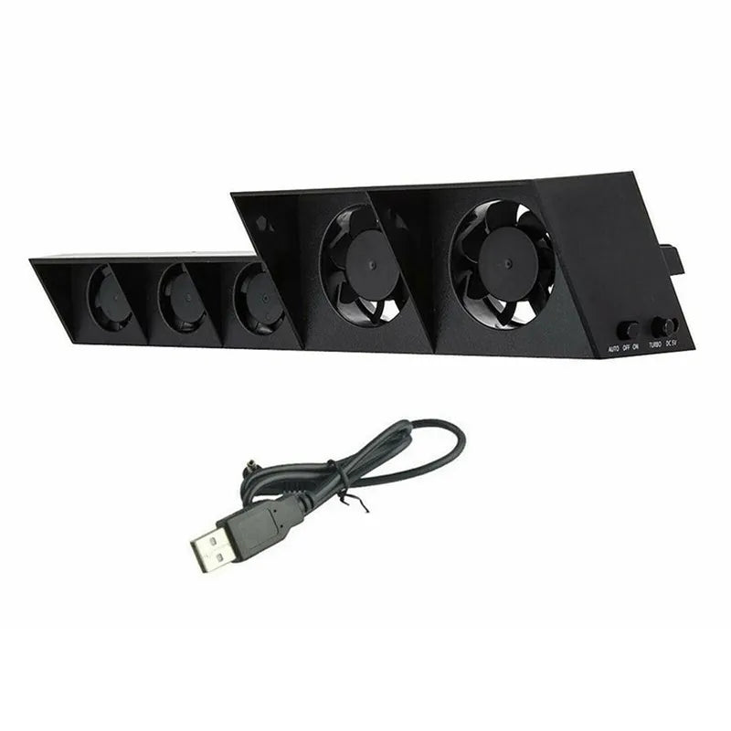 Load image into Gallery viewer, PlaySyation  PS4 Gaming Console Plastic Super Cooling Fan with Power Cable - Polar Tech Australia