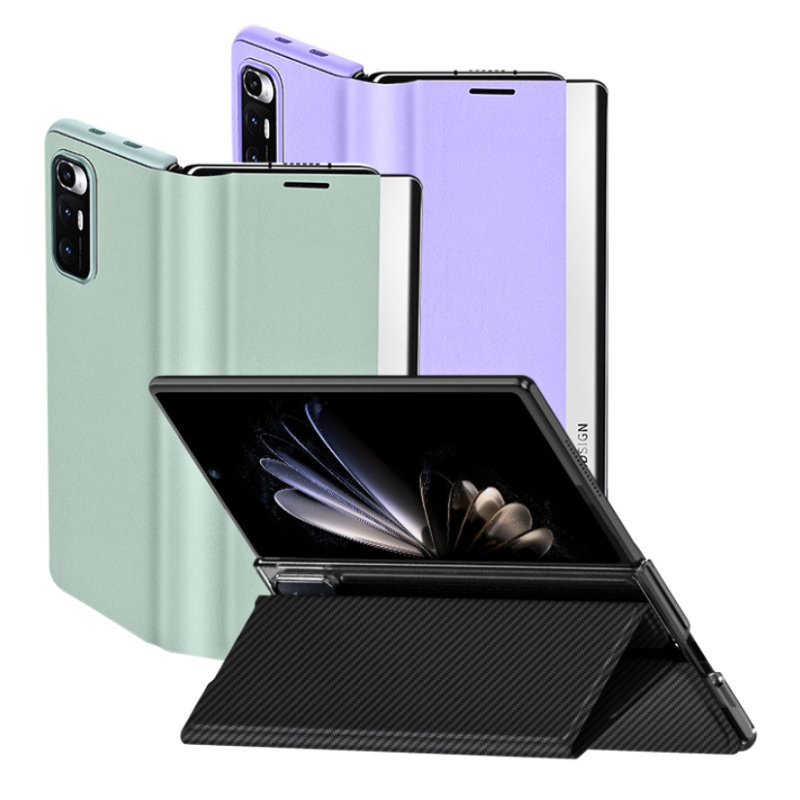Load image into Gallery viewer, Xiaomi Mix Fold Ultra-thin Premium Minimalist Folding Genuine Leather Series Case - i-Station Mobile Phone & Electronic Device Repair and Accessories