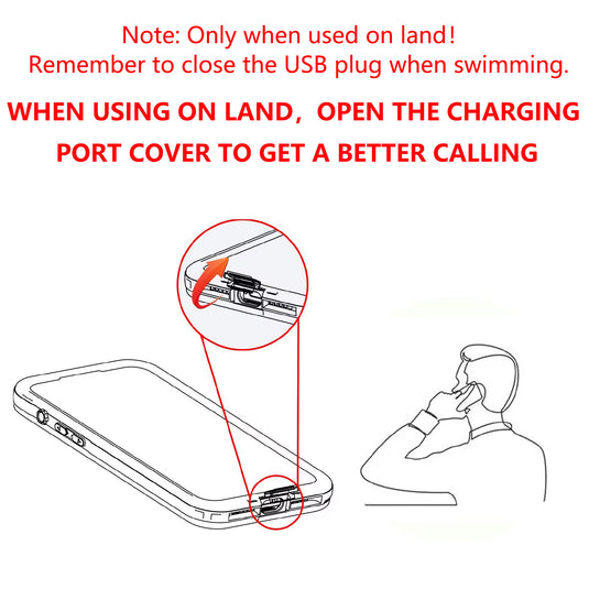 Huawei Mate 60 Pro - Redpepper Full Covered Waterproof Heavy Duty Tough Armor Case - i-Station Mobile Phone & Electronic Device Repair and Accessories