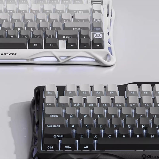 GravaStar K1 75% Wireless Mechanical Gaming Keyboard with RGB Backlit, Aluminum Alloy Exoskeleton Design, Gasket Custom Keyboard Hot-Swap Socket - i-Station Mobile Phone & Electronic Device Repair and Accessories