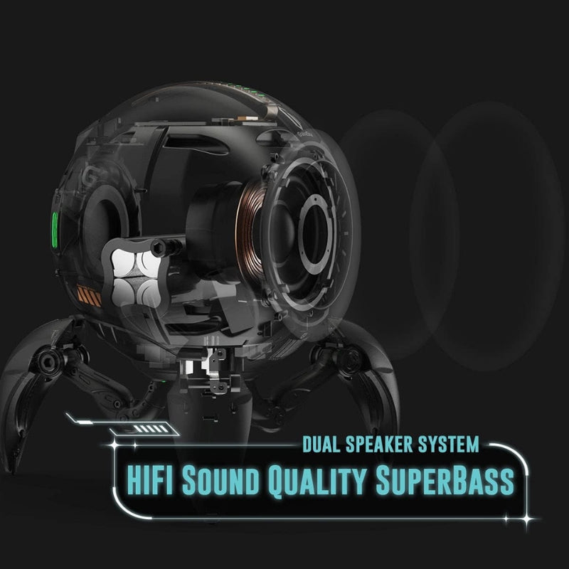 Load image into Gallery viewer, GravaStar Bluetooth Speaker Mars G1 Pro Edition Black Frosted Design Wireless Speakers with RGB Light - i-Station Mobile Phone & Electronic Device Repair and Accessories