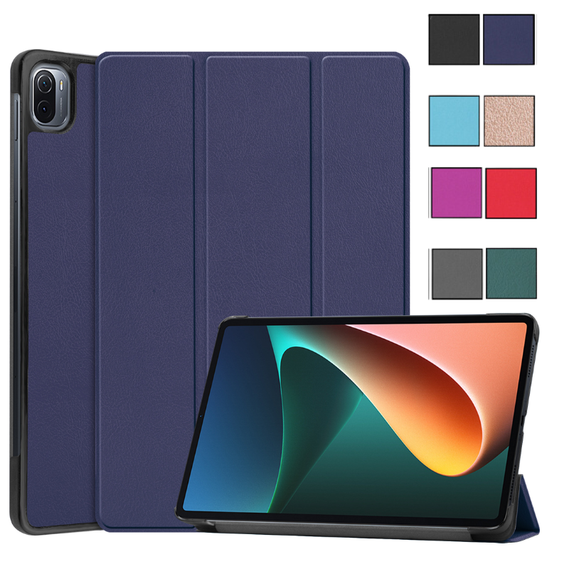 Load image into Gallery viewer, Xiaomi Mi Pad 5/Pro 11’’ 2021 Tri-fold Leather Shockproof Case - i-Station Mobile Phone & Electronic Device Repair and Accessories