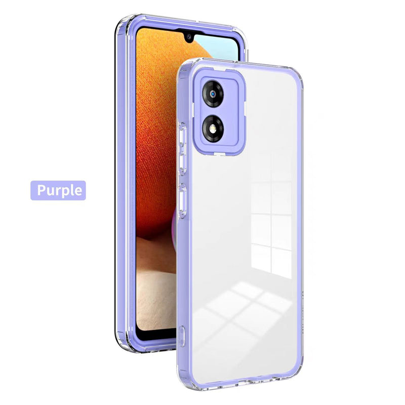 Load image into Gallery viewer, Motorola Moto E22/E22i Airbag Shockproof 3-in-1 Transparent Silicone Hard Essentials Series Case - i-Station Mobile Phone & Electronic Device Repair and Accessories