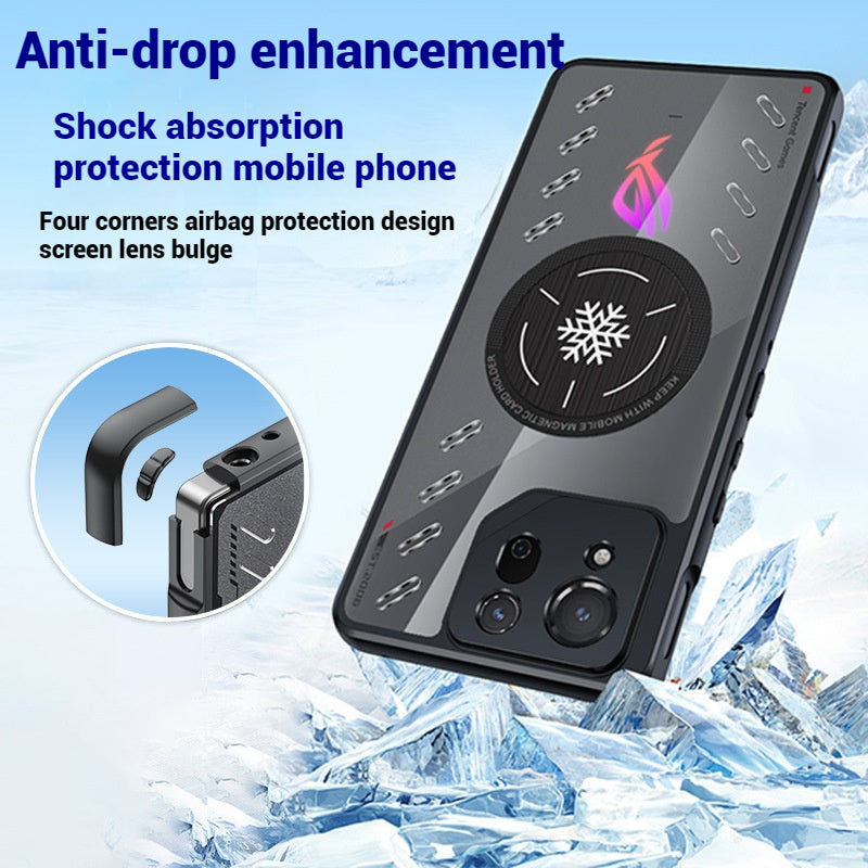 Load image into Gallery viewer, ASUS ROG Phone 7 - Full Body Graphene Heat Dissipation Magnetic Protective Case - i-Station Mobile Phone & Electronic Device Repair and Accessories