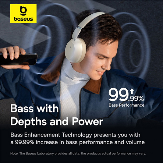 Baseus Bass 35 Max Wireless Headphones (A00070800221-00/A00070800821-00) - i-Station Mobile Phone & Electronic Device Repair and Accessories