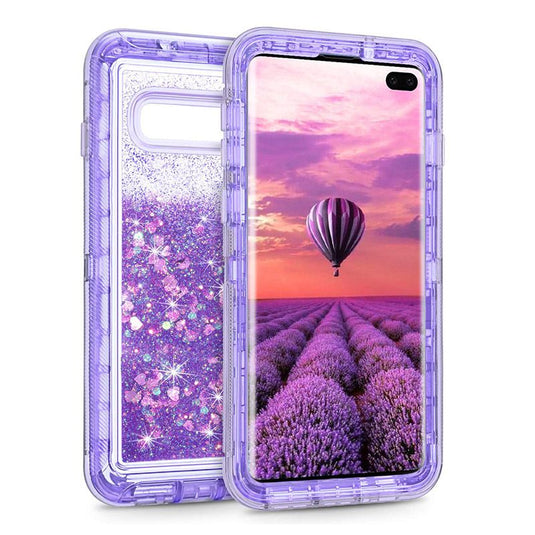 Samsung Galaxy S10 (4G/5G)/Plus SM-G975/E SM-G970 Liquid Sand Glitter Shockproof Blingbling Series Case - i-Station Mobile Phone & Electronic Device Repair and Accessories