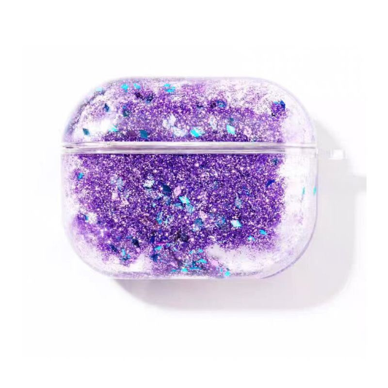 Load image into Gallery viewer, Apple Airpods 4 -  Glitter Sand Flowing Transparent Full-Wrap Anti-Drop Hard Case - i-Station Mobile Phone & Electronic Device Repair and Accessories