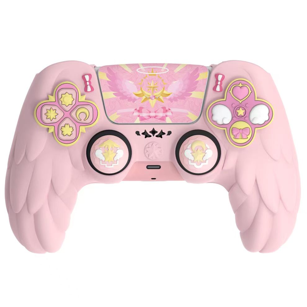 PlayStation PS5 Pro/Slim Cardcaptor Sakura Themed Controller Protective Soft Case – PP Material, Cute Anime Design - i-Station Mobile Phone & Electronic Device Repair and Accessories