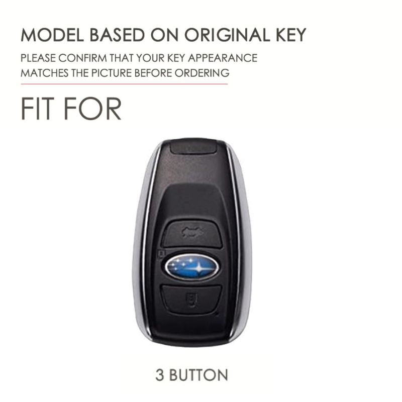Load image into Gallery viewer, Subaru Cowhide Leather Car Key Fob Protective Cover Case For Outback, Ascent, Forester, Crosstrek, Legacy, Impreza, WRX - i-Station Mobile Phone & Electronic Device Repair and Accessories