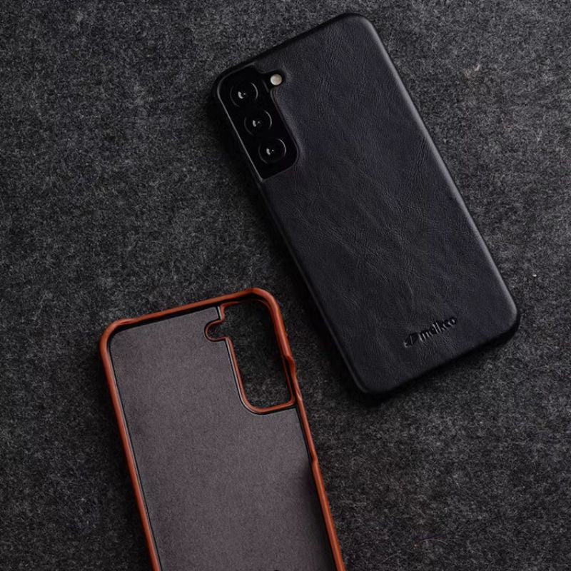 Load image into Gallery viewer, Samsung Galaxy S25 & Plus & Ultra - Premium Genuine Leather Business Shockproof Soft-Touch Case - i-Station Mobile Phone & Electronic Device Repair and Accessories
