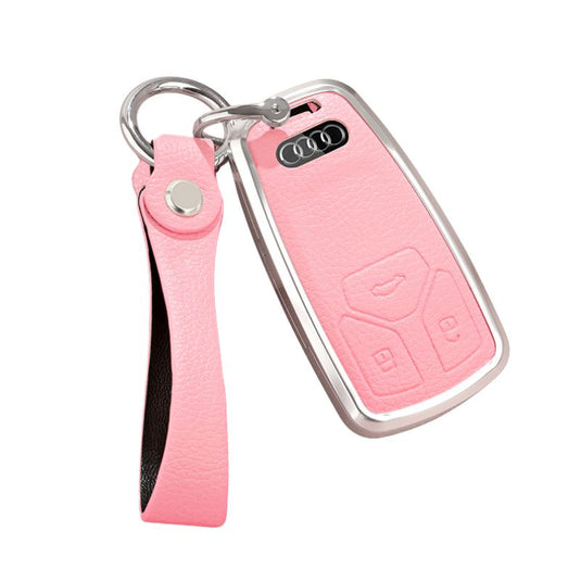 Audi 360° All Inclusive Car Key Fob Case Cover For A3, A4, A5, A6, A7, A8, Q2, Q5, Q7, Q8, e-tron - i-Station Mobile Phone & Electronic Device Repair and Accessories