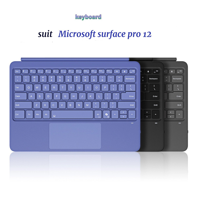 Load image into Gallery viewer, Compatible with Microsoft Surface Pro 12 (2025) - DUXDUCIS Wireless Bluetooth Magnetic Touch Keyboard With RGB Backlight - i-Station Mobile Phone & Electronic Device Repair and Accessories