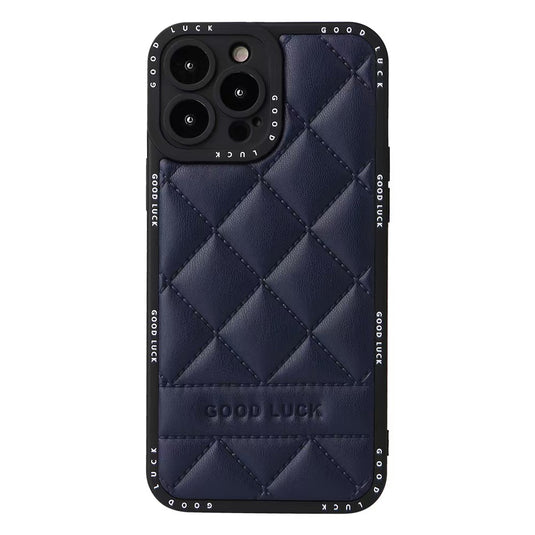 Apple iPhone 12/Pro/Pro Max Diamond Pattern Full-Body Shockproof Leather Phone Case - i-Station Mobile Phone & Electronic Device Repair and Accessories