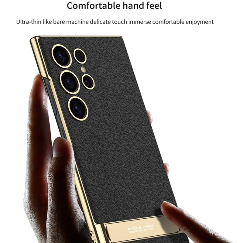 Load image into Gallery viewer, Samsung Galaxy S24/Plus/Ultra -  Folding Stand Business Leather Case - i-Station Mobile Phone & Electronic Device Repair and Accessories
