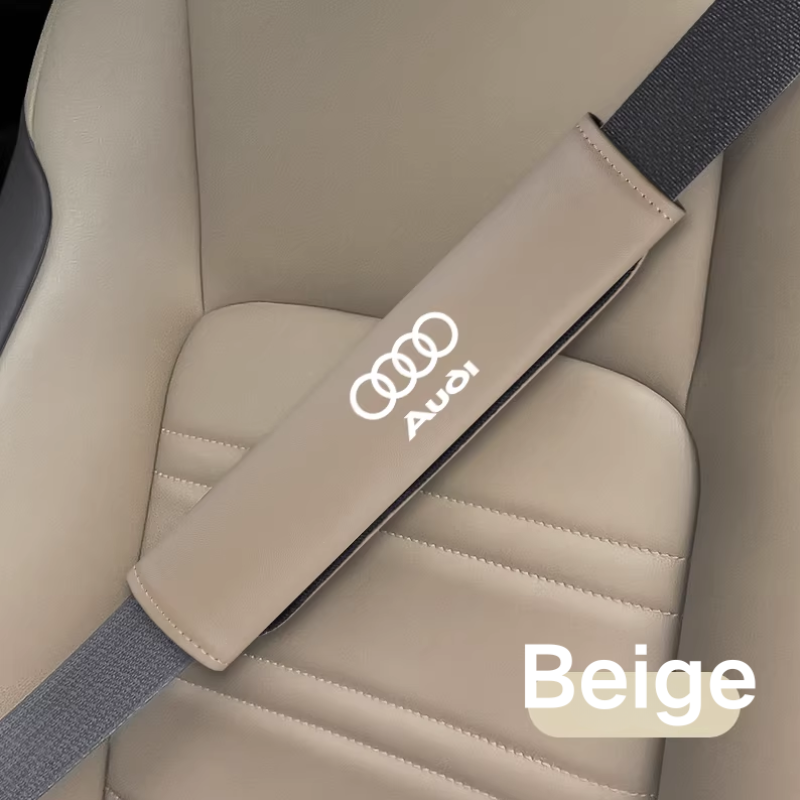 Load image into Gallery viewer, Audi Car Seat Belt Shoulder Pads for A3, A5, A4L, A6L, A7, A8L, Q2, Q3, Q5, Q7