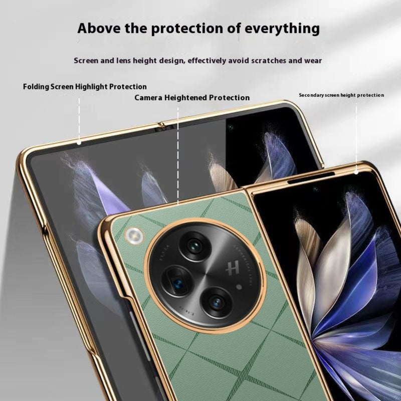 Load image into Gallery viewer, OPPO Find N/N3 - Plain Leather PC Phone Case - i-Station Mobile Phone & Electronic Device Repair and Accessories