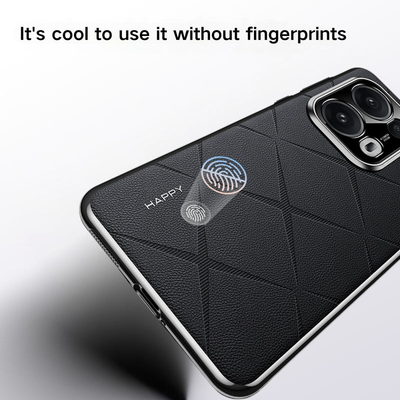 Load image into Gallery viewer, OPPO Reno13 / Pro - Plain Leather PC Phone Case - i-Station Mobile Phone & Electronic Device Repair and Accessories