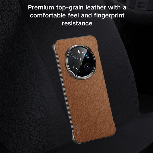 Honor Magic6/Magic6 Pro/Magic6 Ultimate - Genuine Leather Frameless Protective Case - i-Station Mobile Phone & Electronic Device Repair and Accessories