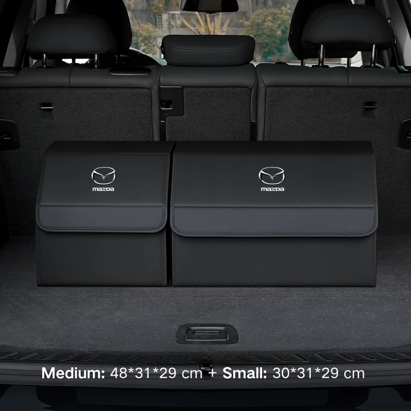 Load image into Gallery viewer, Mazda Microfiber Leather Car Trunk Storage Box for Mazda 6, Mazda 3, CX-30, Atenza, CX-4, CX-5