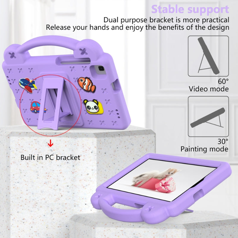Load image into Gallery viewer, Lenovo Tab K10 10.3" inch 2021 (TB-X6C6F/TB-X6C6X) - Cartoon DIY Beibei Bear Hand Heavy Duty Series Case With Adjustable Stand - i-Station Mobile Phone & Electronic Device Repair and Accessories