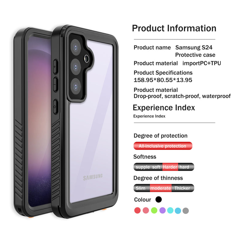 Load image into Gallery viewer, Samsung Galaxy S24 / S24 Plus / S24 Ultra Redpepper Waterproof Heavy Duty Tough Armor Case - Polar Tech Australia