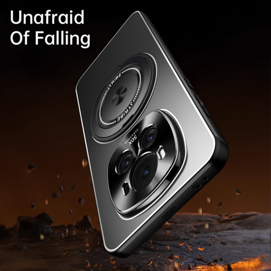 Honor Magic6/Pro - Rotating Holder Frosted Metal Phone Case - i-Station Mobile Phone & Electronic Device Repair and Accessories