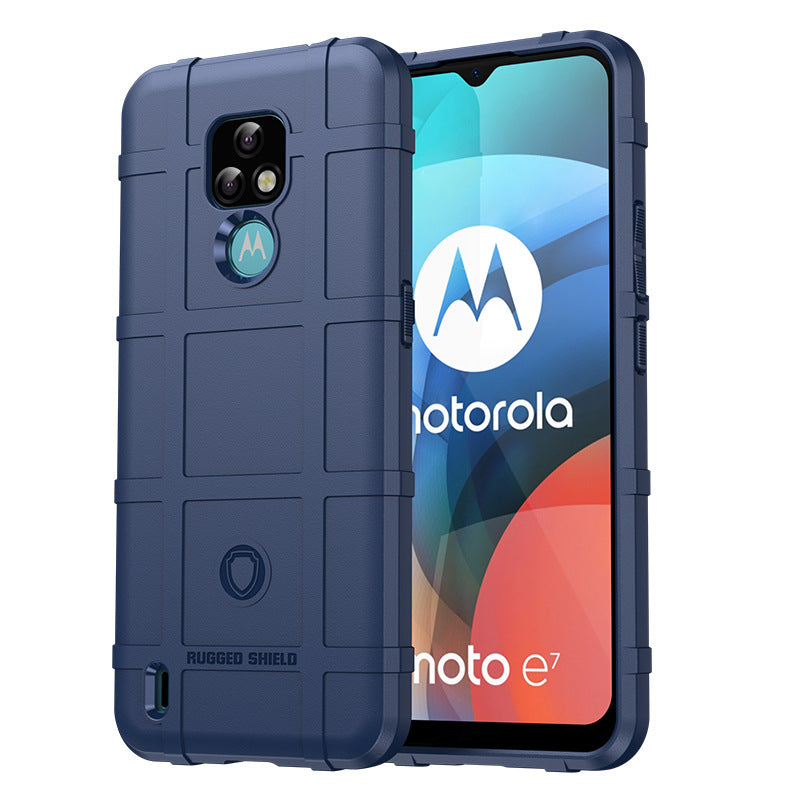 Load image into Gallery viewer, Motorola Moto E7/E7Plus/E7 Power/E7i Power - Shield Shockproof Rugged Heavy Duty Case With 2PC 9H Glass Screen Protector - i-Station Mobile Phone & Electronic Device Repair and Accessories