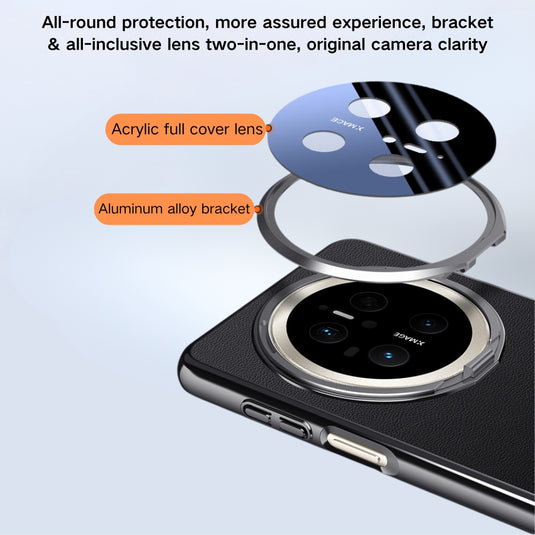 Honor Magic7/Pro - PC Material Transparent Lens Cover Stand Protection Case - i-Station Mobile Phone & Electronic Device Repair and Accessories