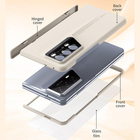 Honor Magic V2 RSR Porsche Design - Matte Finish Full-Coverage Hinge with Integrated Screen Protector Case - i-Station Mobile Phone & Electronic Device Repair and Accessories