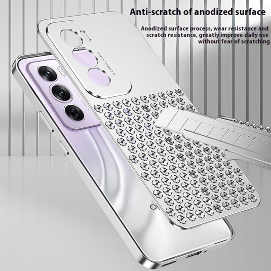 OPPO Reno12/Pro - Metal Heat Dissipation Phone Case - i-Station Mobile Phone & Electronic Device Repair and Accessories