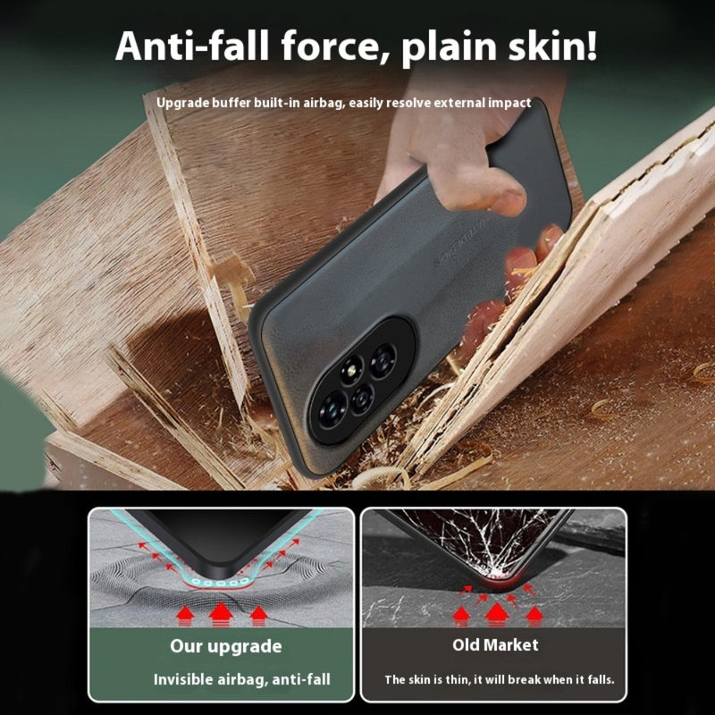 Load image into Gallery viewer, Honor 100/Pro - Matte Leather Full Cover Shockproof Protective Case - i-Station Mobile Phone & Electronic Device Repair and Accessories