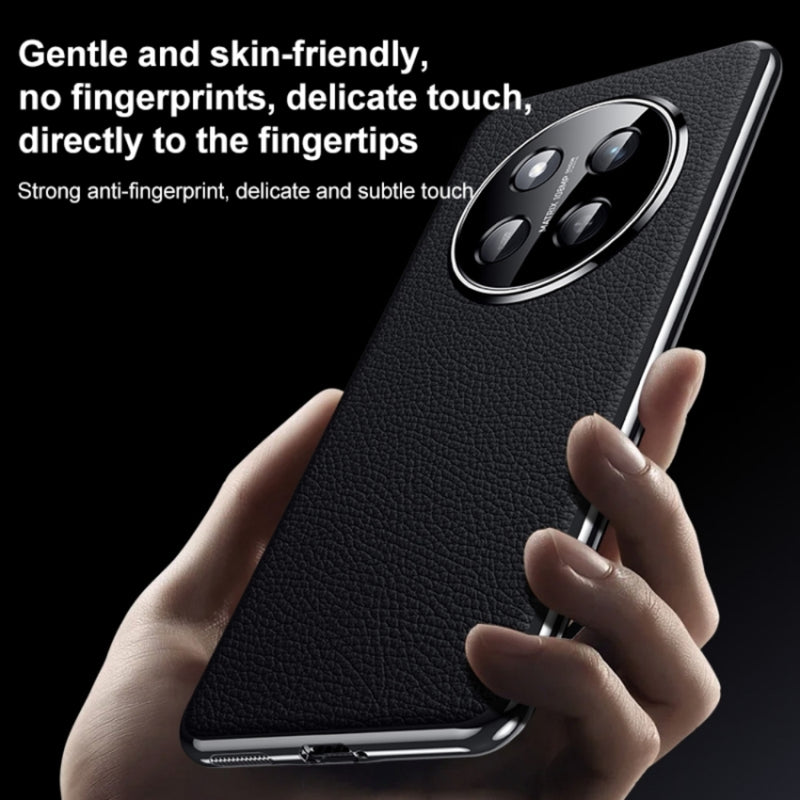 Load image into Gallery viewer, Honor 100/Pro - Electroplated Full Cover Genuine Leather Business Phone Case - i-Station Mobile Phone & Electronic Device Repair and Accessories