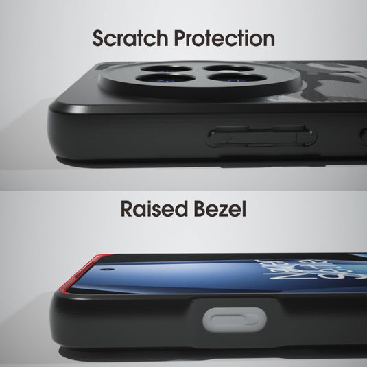 OnePlus 13 - Transparent Camouflage Shockproof Protective Case - i-Station Mobile Phone & Electronic Device Repair and Accessories