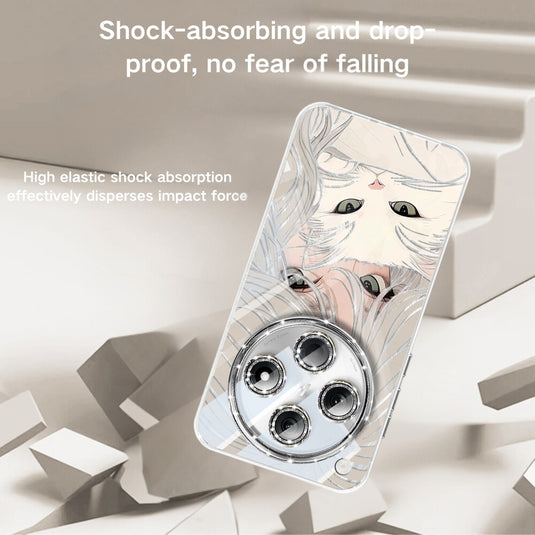 OPPO Find X8 Pro - New Fashionable Cat-themed Full Cover Anti Drop Phone Case - i-Station Mobile Phone & Electronic Device Repair and Accessories