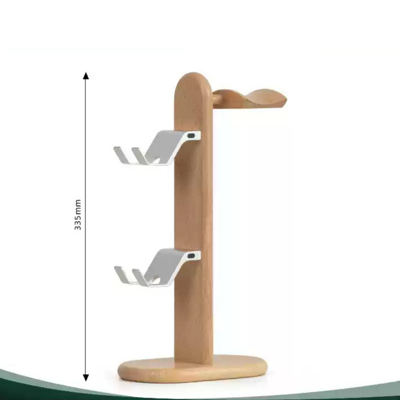Load image into Gallery viewer, Wooden Headphone Stand, Switch Game Controller, Xbox Solid Wood Storage Rack - i-Station Mobile Phone & Electronic Device Repair and Accessories