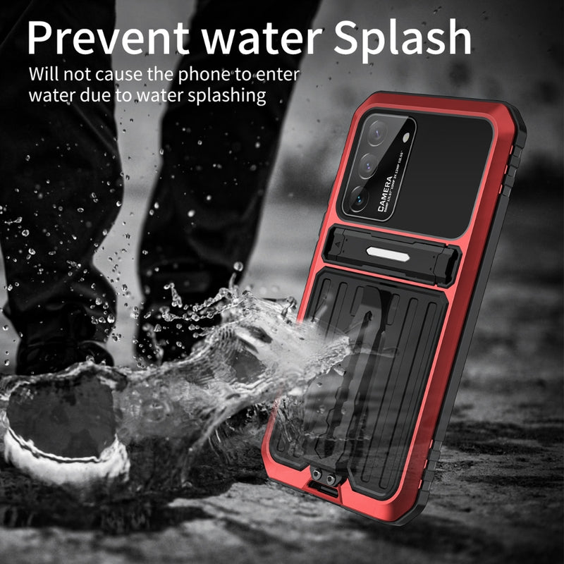 Load image into Gallery viewer, Samsung Galaxy S22/Plus/Ultra - Full Coverage Armor Style Shockproof Stand Case - i-Station Mobile Phone & Electronic Device Repair and Accessories