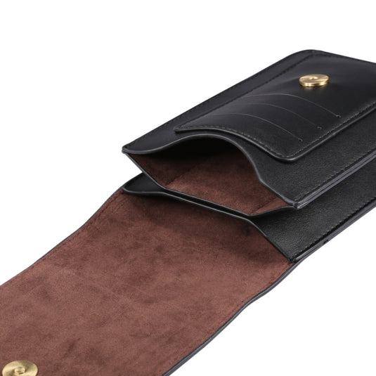 Lambskin Texture Men Universal Google Pixel Phone Double Lattice Waist Bag Leather Case - i-Station Mobile Phone & Electronic Device Repair and Accessories