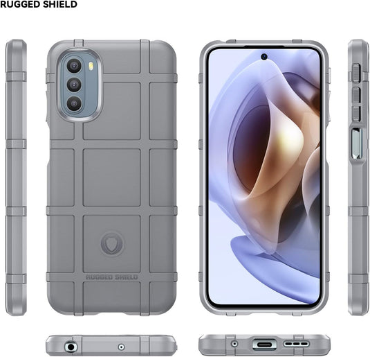 Motorola Moto G31 - Shield Shockproof Rugged Heavy Duty Case With 2PC Tempered Glass Screen Protector - i-Station Mobile Phone & Electronic Device Repair and Accessories