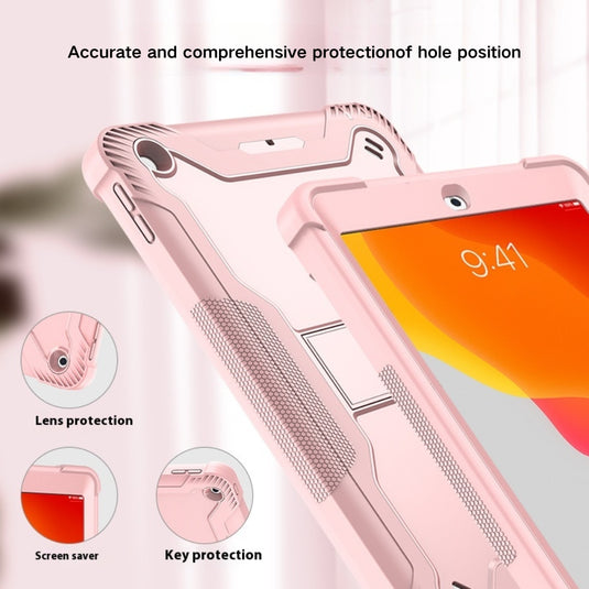 Apple iPad Pro 13-inch M4 (2024) - PC + Silicone 360 Degree Full Body Protective Stand Case - i-Station Mobile Phone & Electronic Device Repair and Accessories