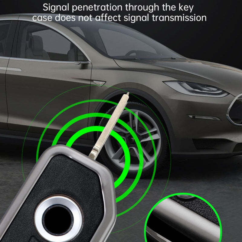 Load image into Gallery viewer, BMW Zinc Alloy + Leather Protection Car Key Fob Case Cover For X1, X6, X7, ix1, ix40, ix50 - i-Station Mobile Phone & Electronic Device Repair and Accessories